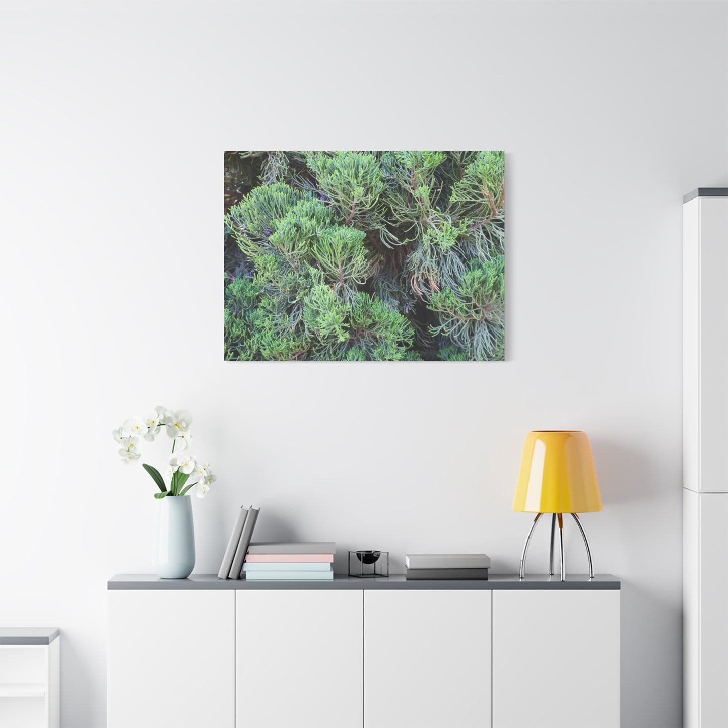 Green Labyrinth - Unique Frameless Canvas Wall Art - Art By Earth
