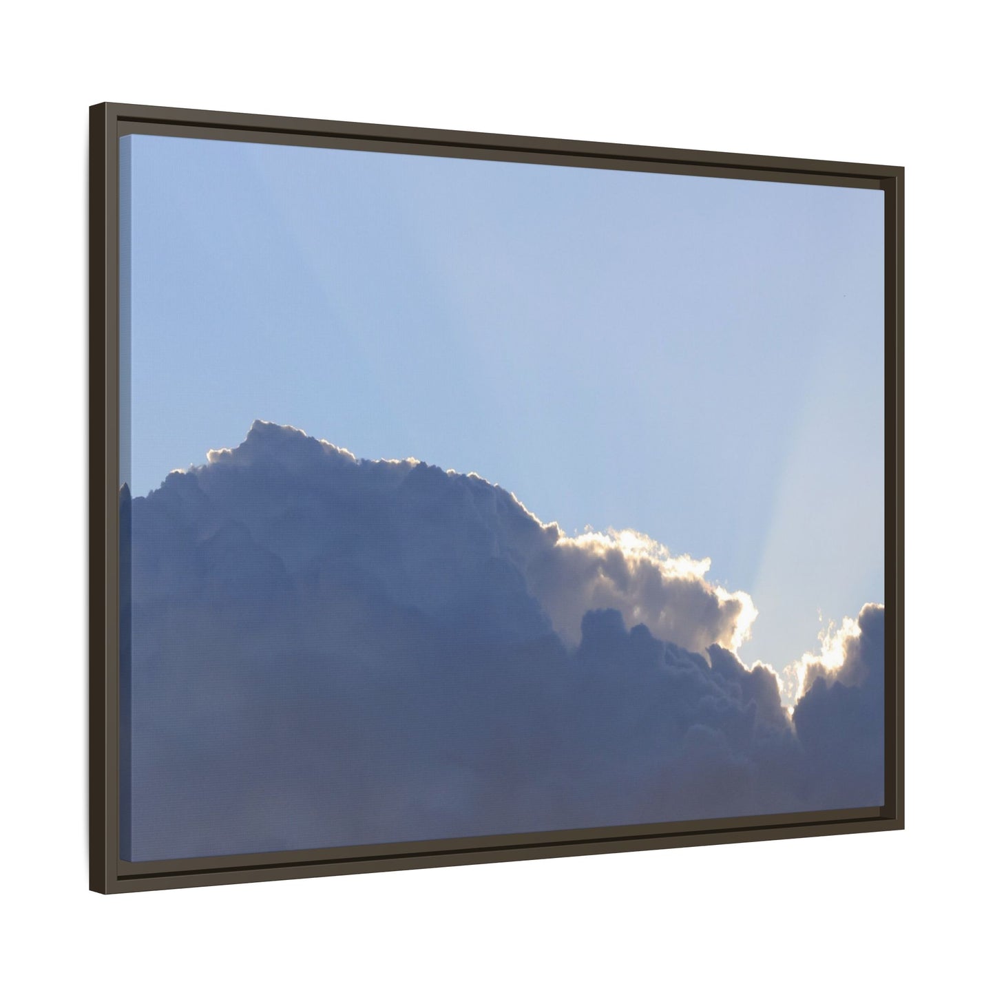 Cloud Divide - Unique Stretched Canvas Wall Art - Art By Earth