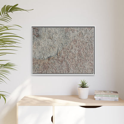 Fissured Stone - Unique Stretched Canvas Wall Art - Art By Earth