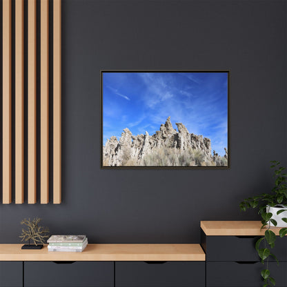 Frozen Sentinels - Unique Stretched Canvas Wall Art