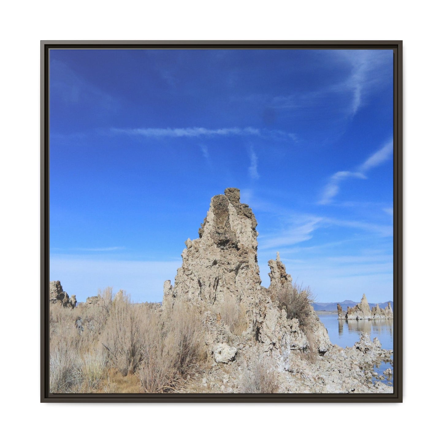 Mono Lake Sentinels - Unique Stretched Canvas Wall Art