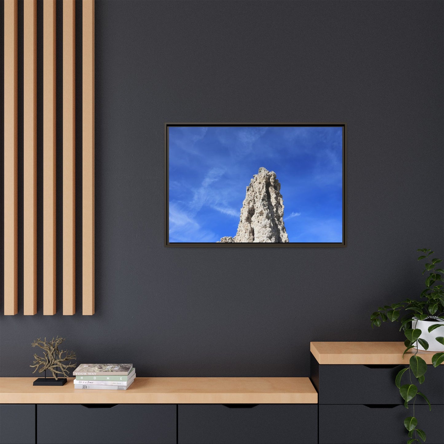 Monolith of Time - Unique Stretched Canvas Wall Art