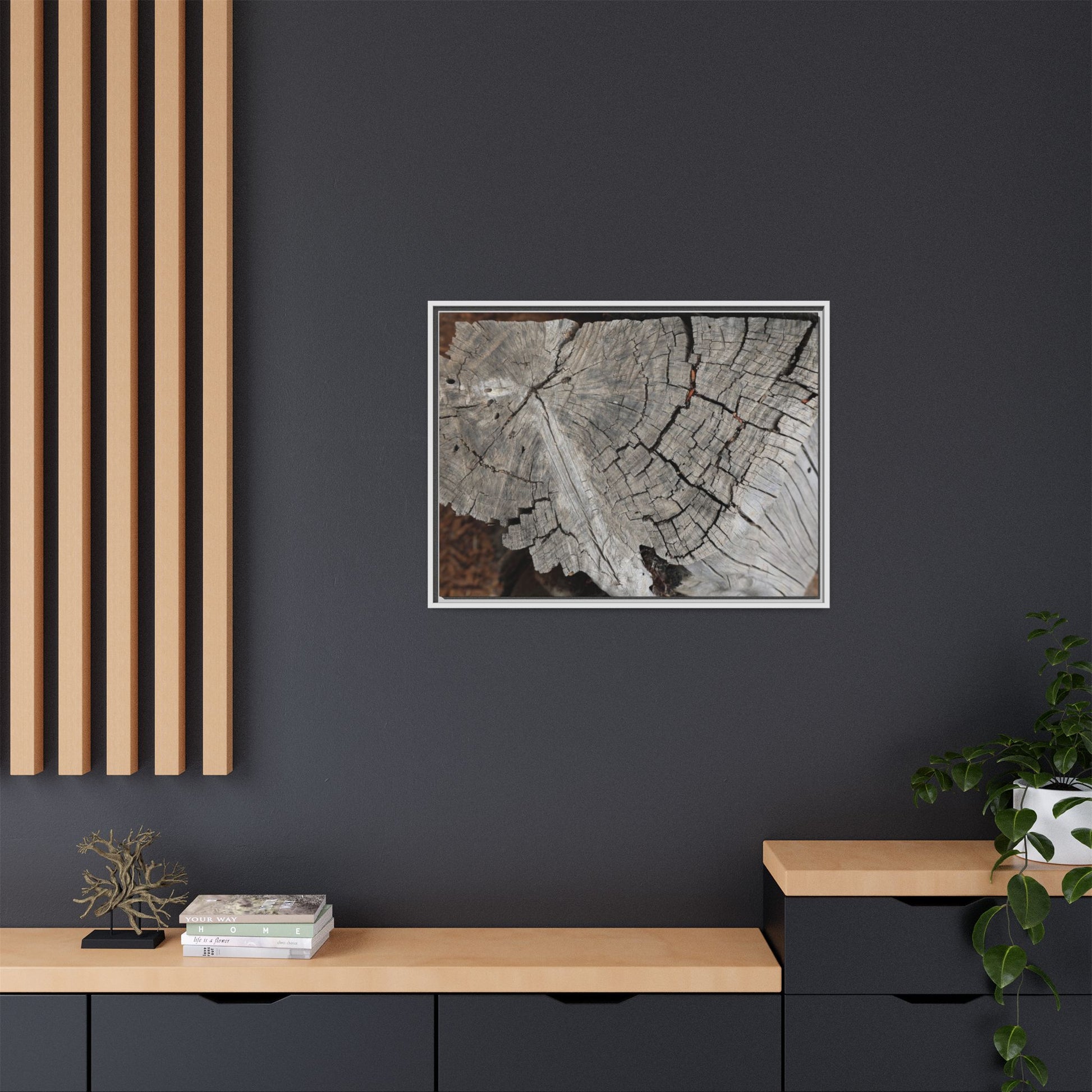 Time's Signature - Unique Stretched Canvas Wall Art - Art By Earth