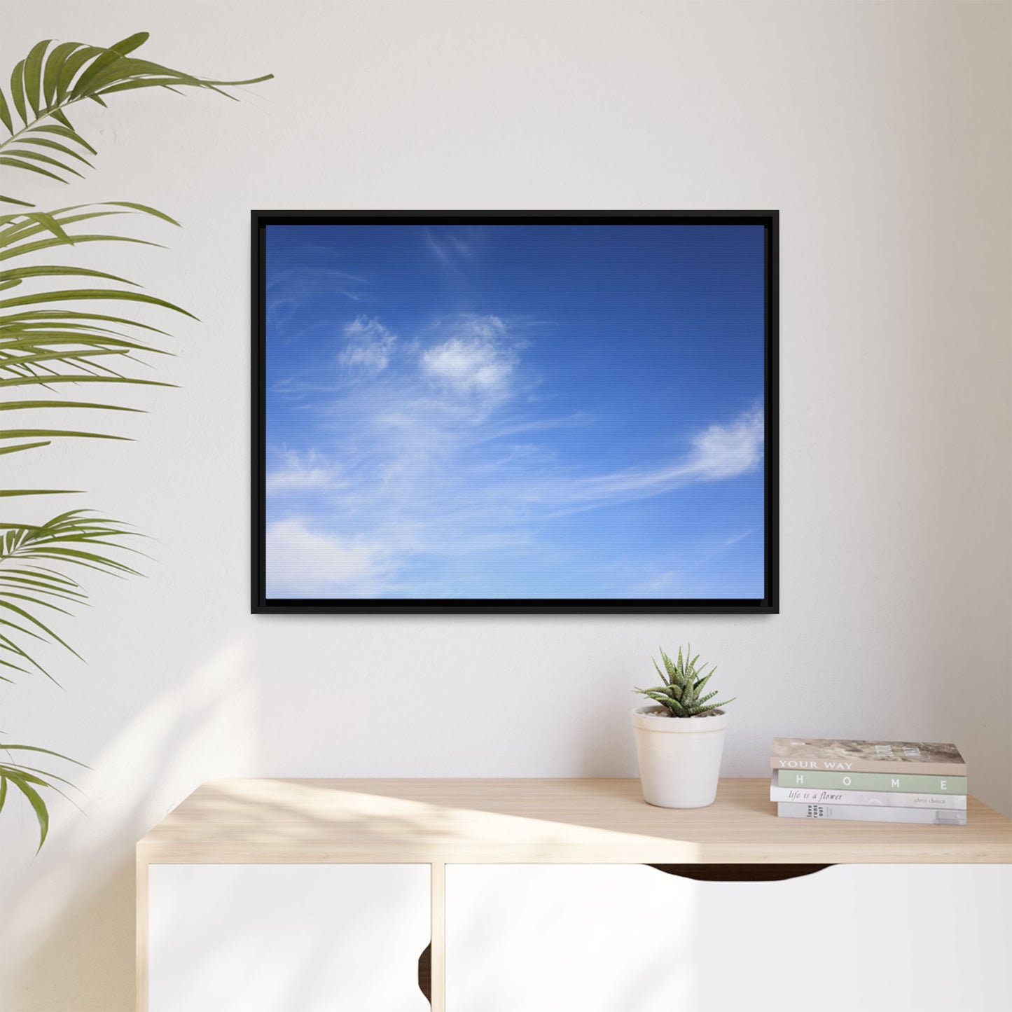 Blue Serenity - Unique Stretched Canvas Wall Art - Art By Earth
