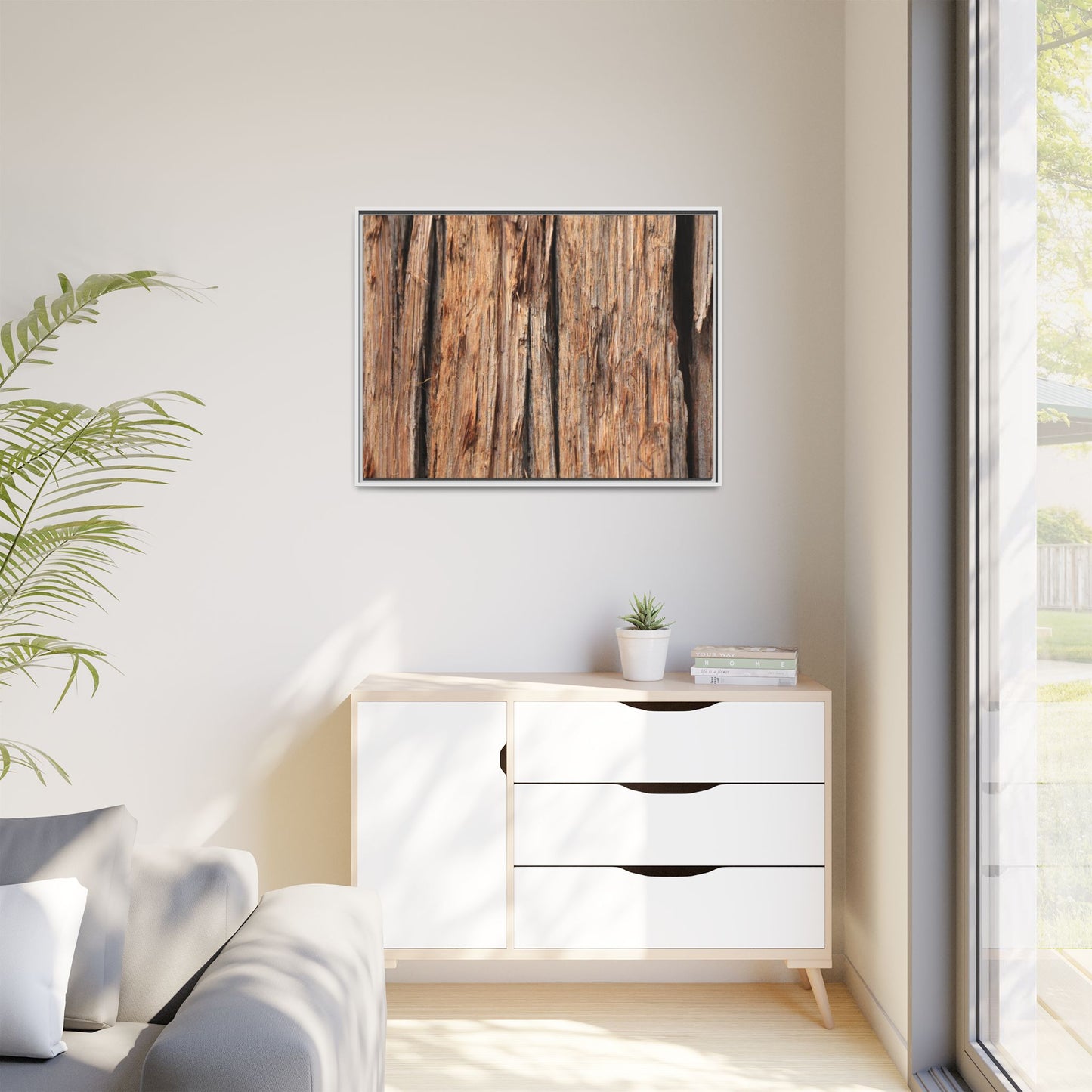 Timber Echoes - Unique Stretched Canvas Wall Art - Art By Earth