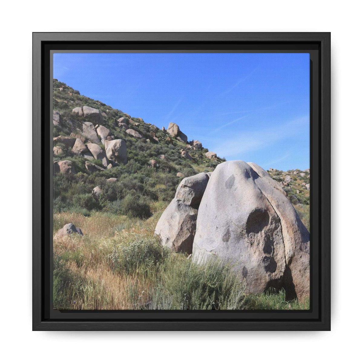 Ancient Stone Guardian - Unique Stretched Canvas Wall Art - Art By Earth