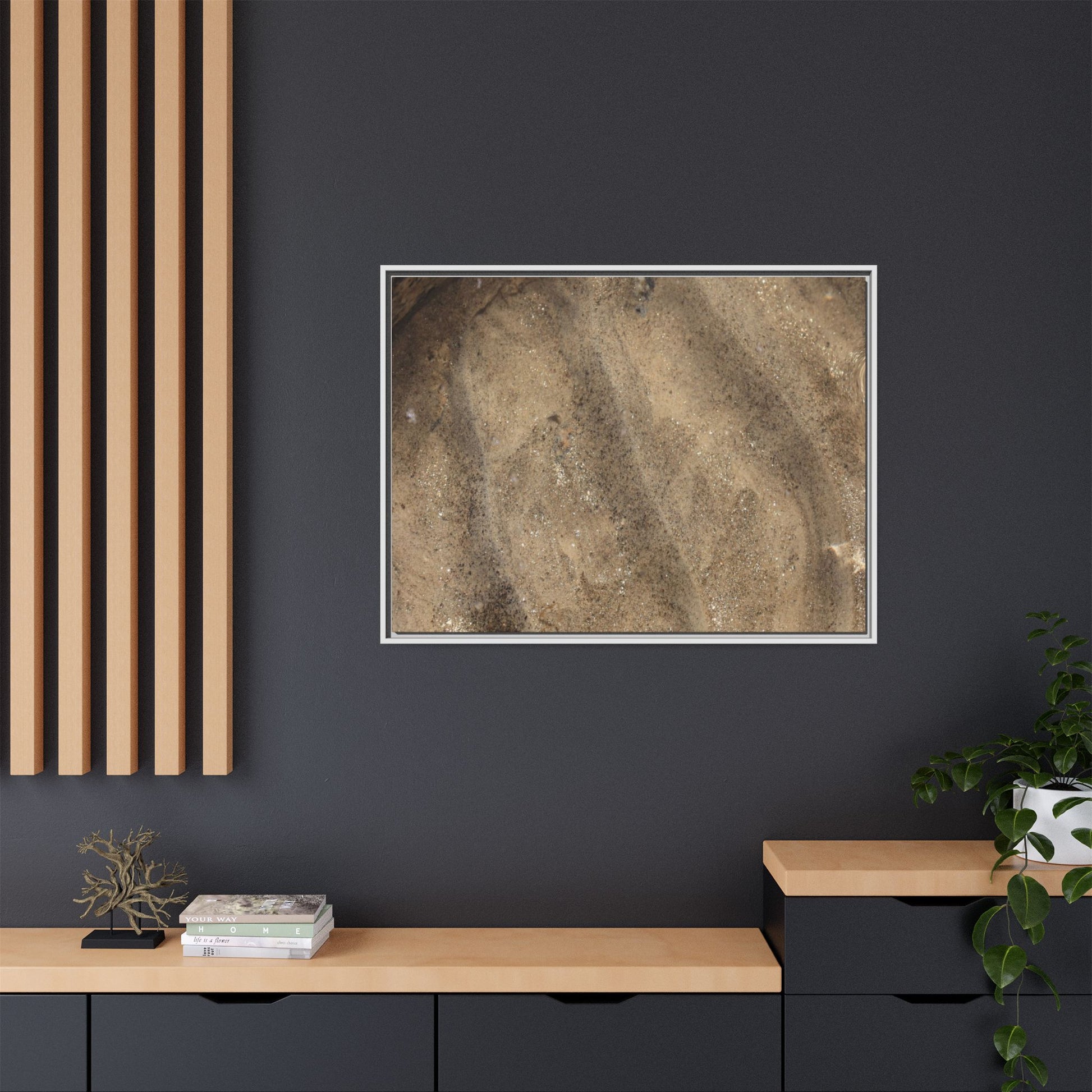 Tidal Pool Secrets - Unique Stretched Canvas Wall Art - Art By Earth