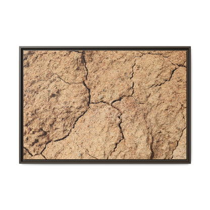 Parched Land - Unique Stretched Canvas Wall Art - Art By Earth