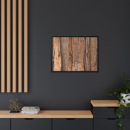 Echoes of Timber - Unique Stretched Canvas Wall Art - Art By Earth