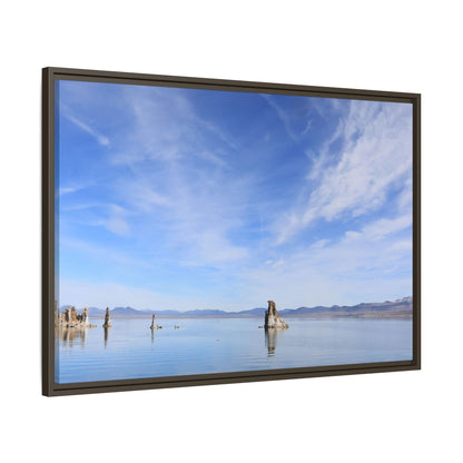 Whispers of Stillness - Unique Stretched Canvas Wall Art