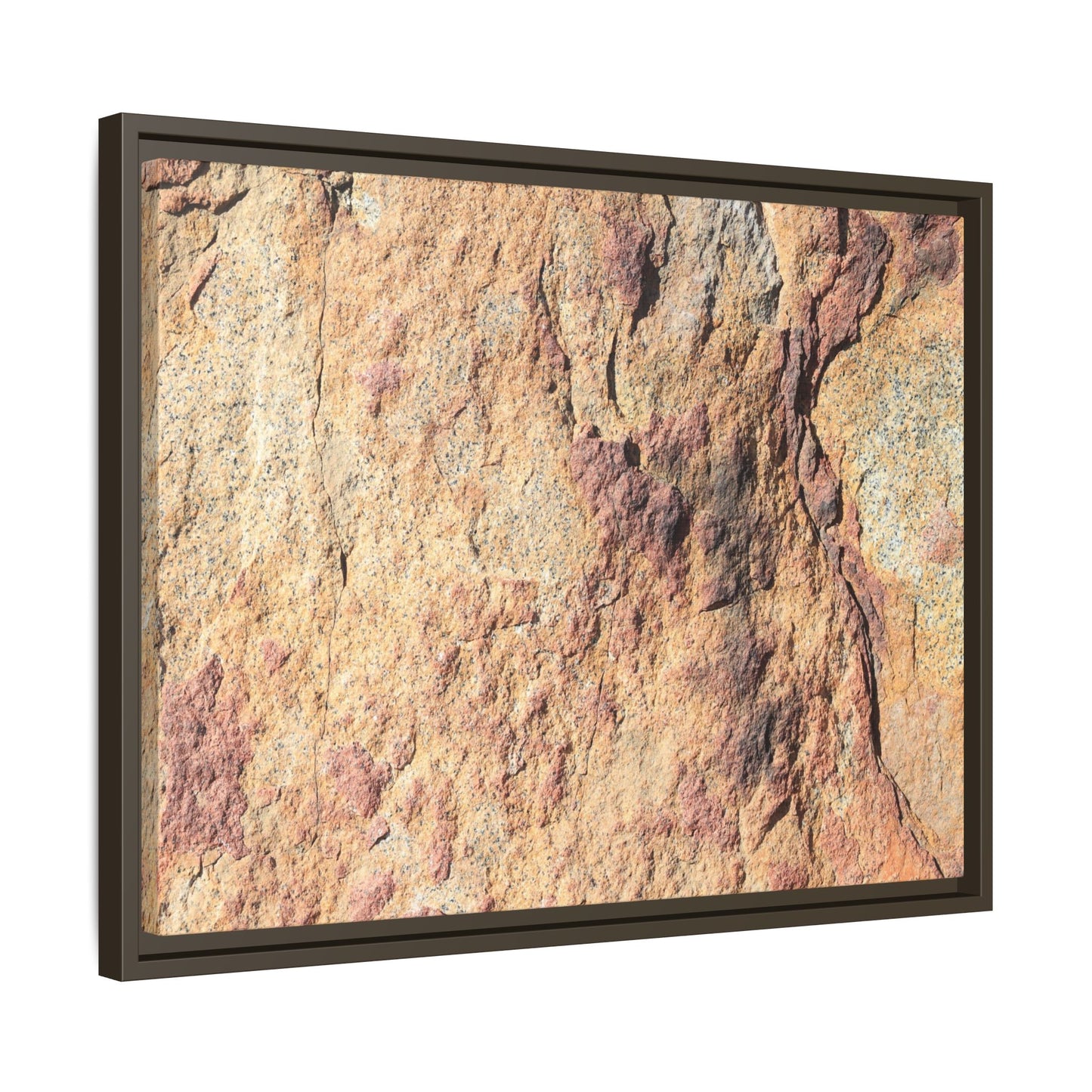 Fractal Stone - Unique Stretched Canvas Wall Art - Art By Earth