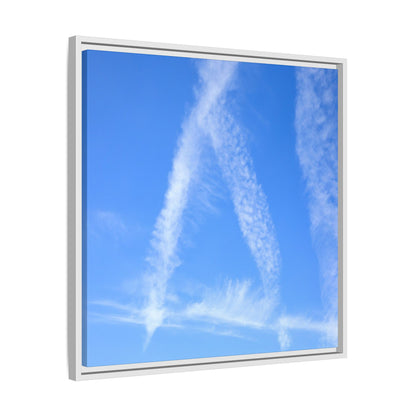 Skyward Whispers - Unique Stretched Canvas Wall Art - Art By Earth