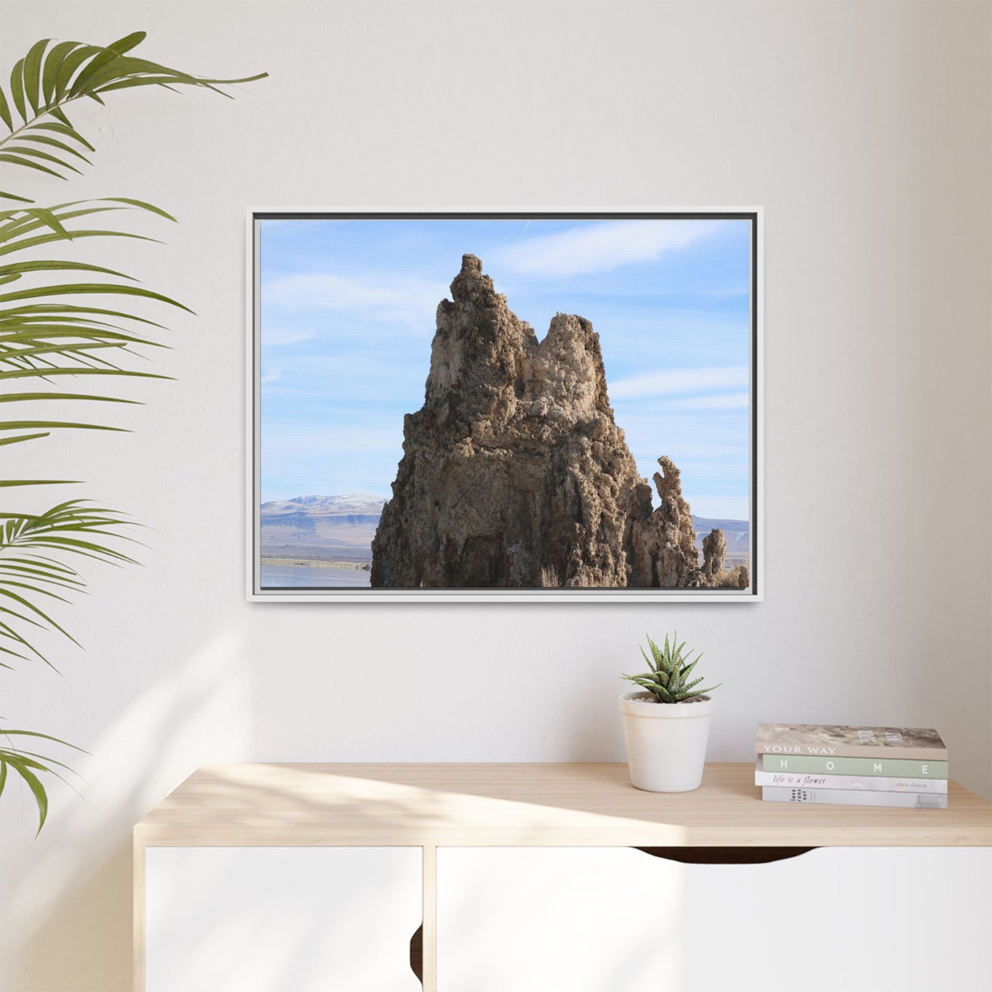 Tufa Towers of Silence - Unique Stretched Canvas Wall Art