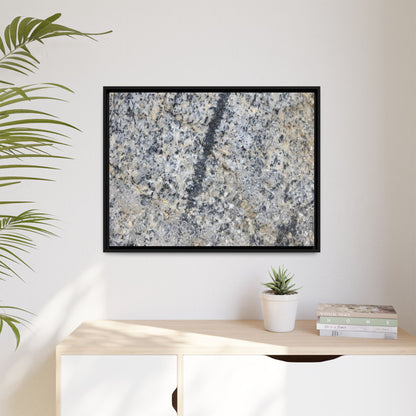 Granite Bubbles - Unique Stretched Canvas Wall Art - Art By Earth
