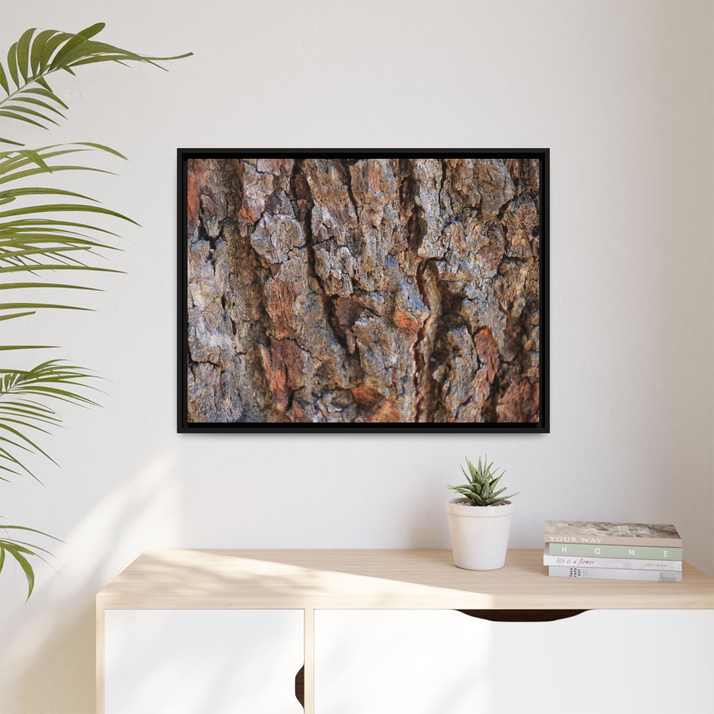 Craggy Textures - Unique Stretched Canvas Wall Art - Art By Earth