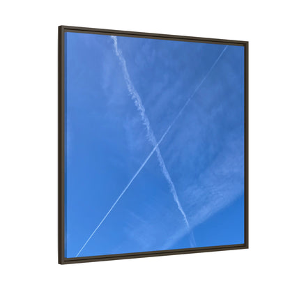 Sky Crossroads - Unique Stretched Canvas Wall Art - Art By Earth