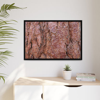 Russet Ridges - Unique Stretched Canvas Wall Art - Art By Earth