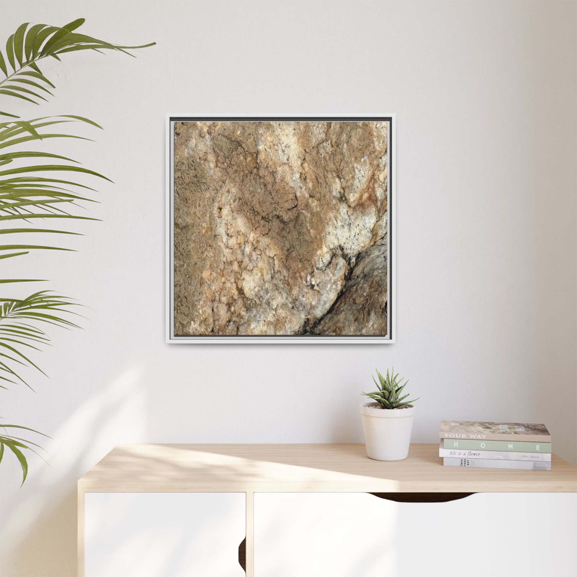 Ancient Stone Wall - Unique Stretched Canvas Wall Art - Art By Earth