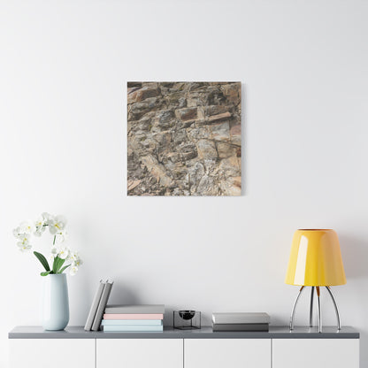 Broken Rock Canvas - Unique Frameless Canvas Wall Art - Art By Earth