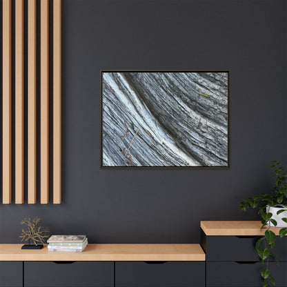Time's Carved Path - Unique Stretched Canvas Wall Art - Art By Earth