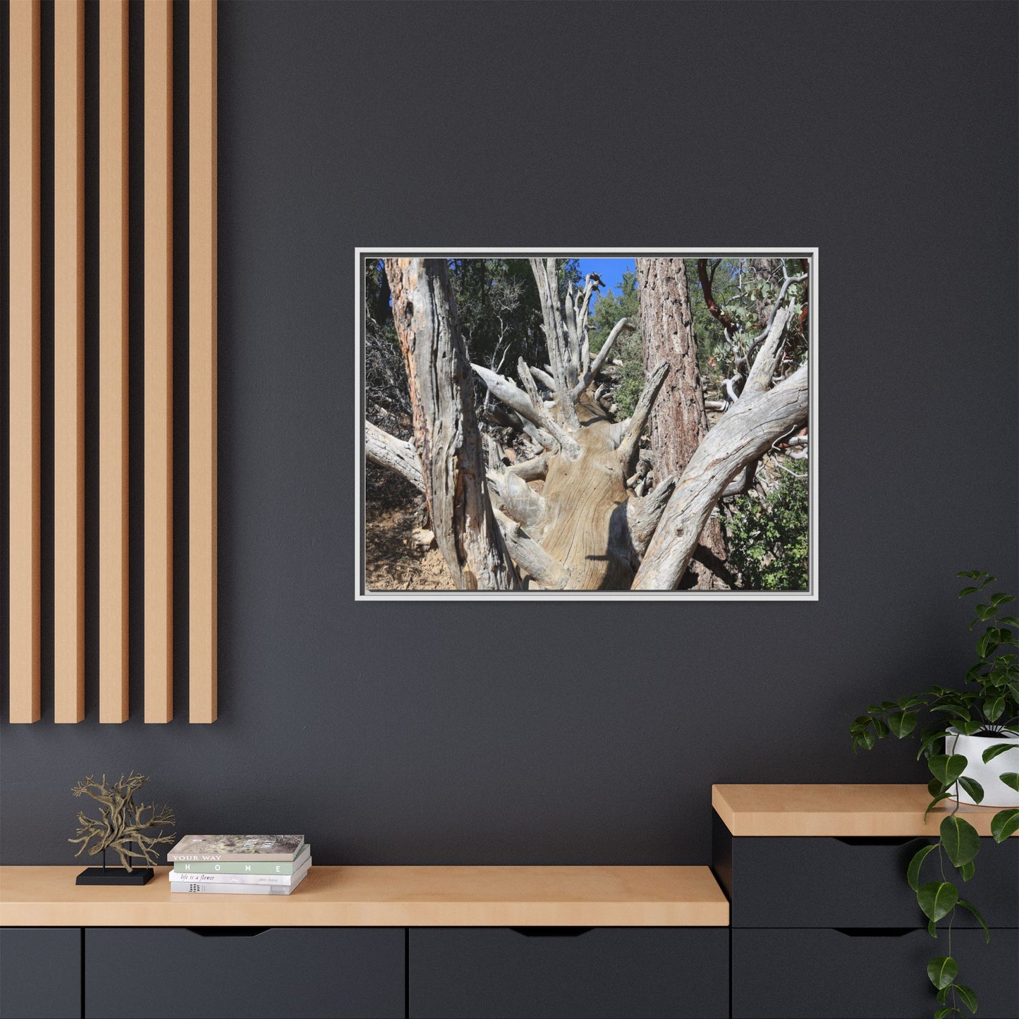 Forest Sentinels - Unique Stretched Canvas Wall Art