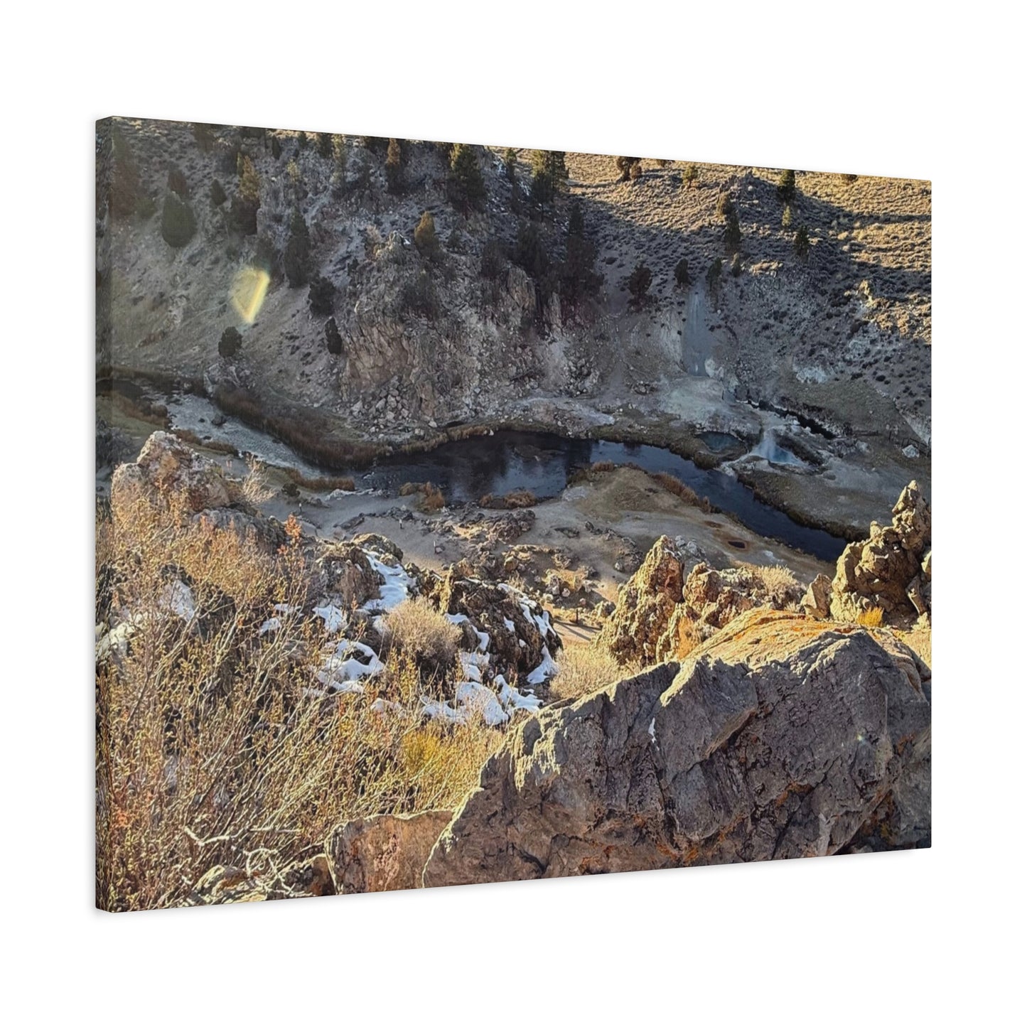Canyon's Breath - Unique Frameless Canvas Wall Art