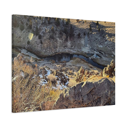 Canyon's Breath - Unique Frameless Canvas Wall Art