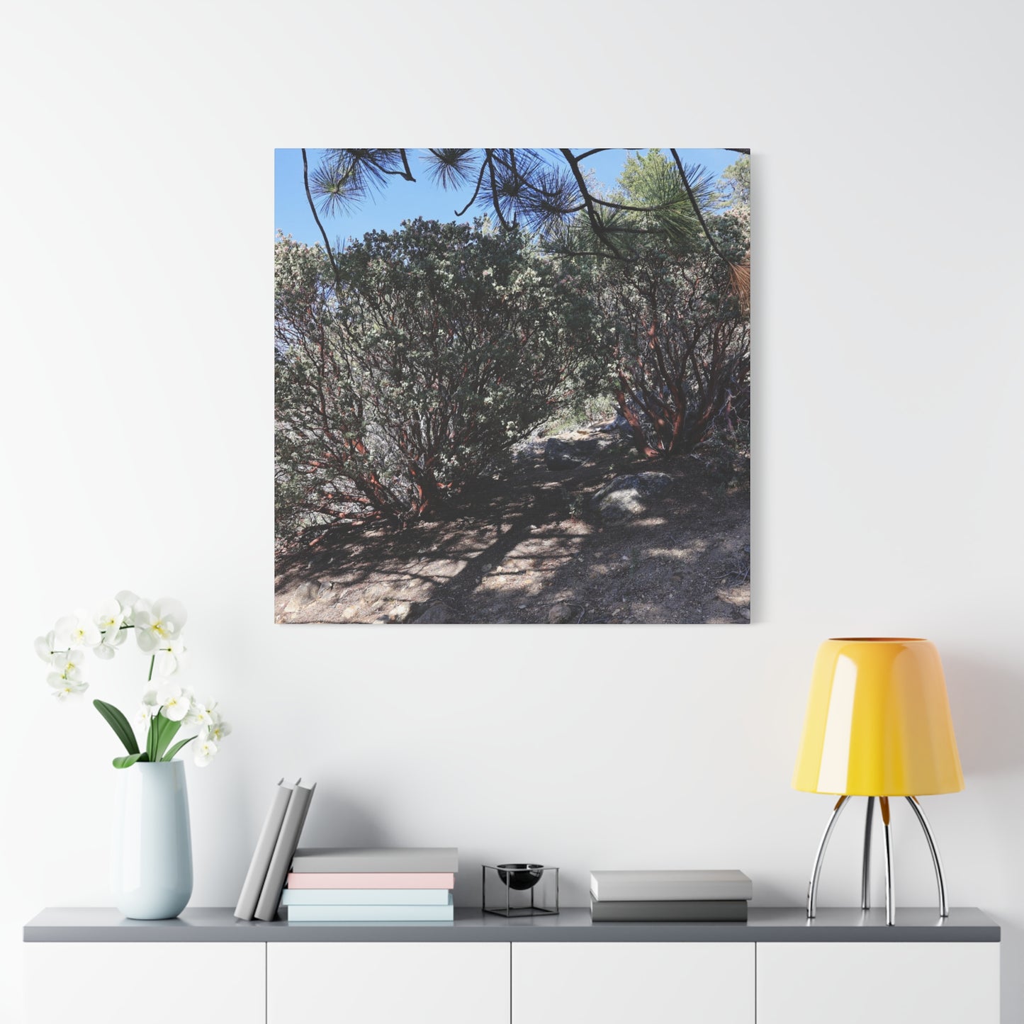 Desert Blooms - Unique Frameless Canvas Wall Art