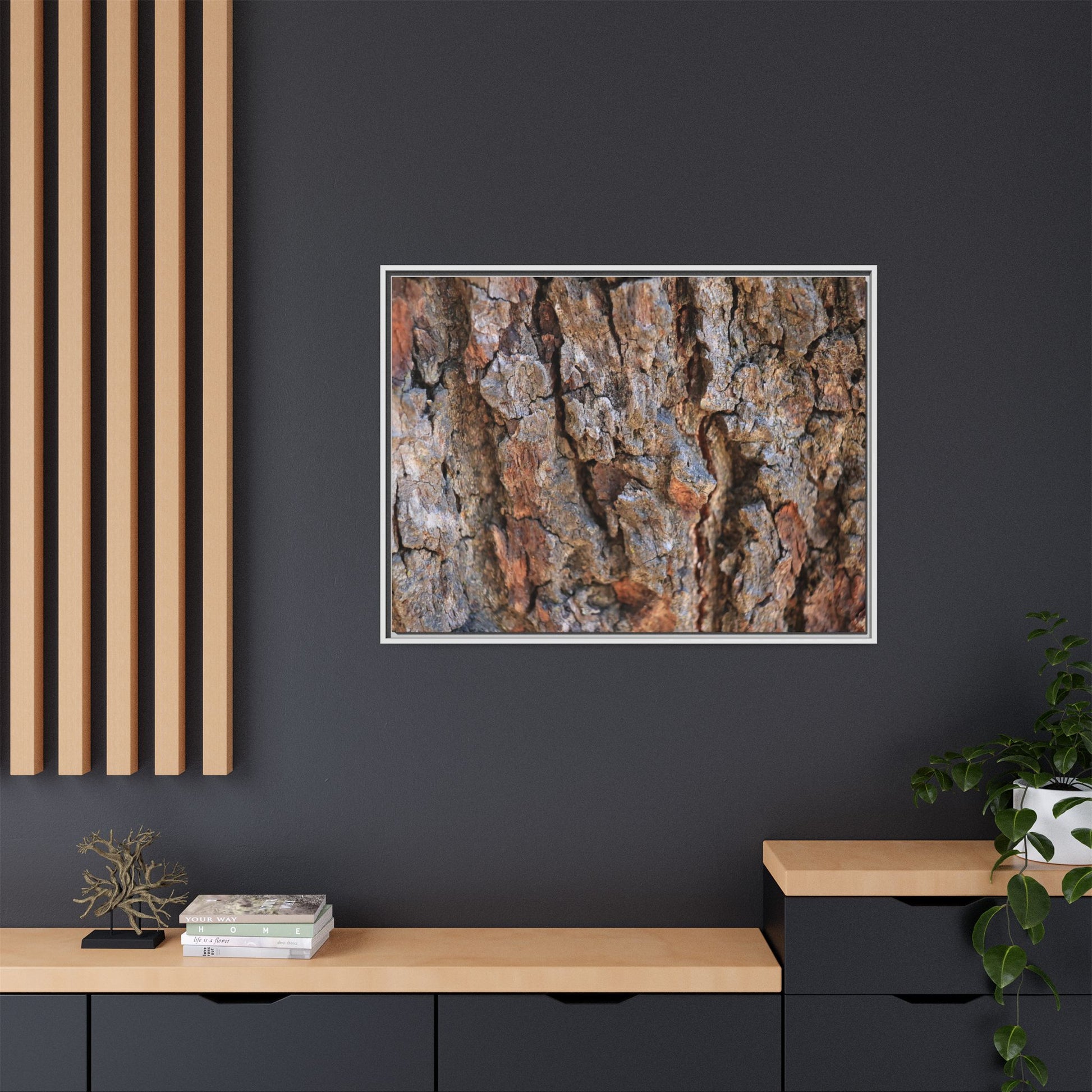 Craggy Textures - Unique Stretched Canvas Wall Art - Art By Earth