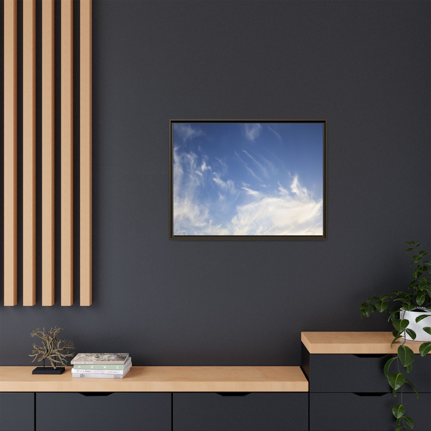 Whispers of Sky - Unique Stretched Canvas Wall Art - Art By Earth
