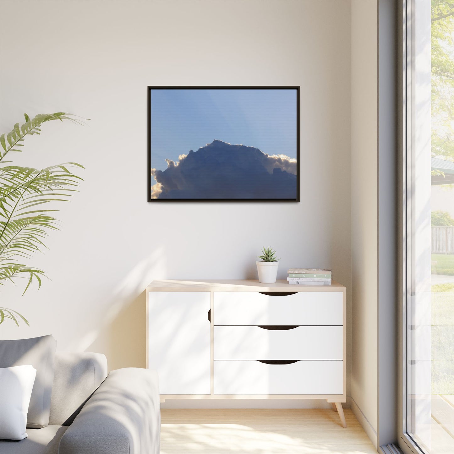 Cumulus Majesty - Unique Stretched Canvas Wall Art