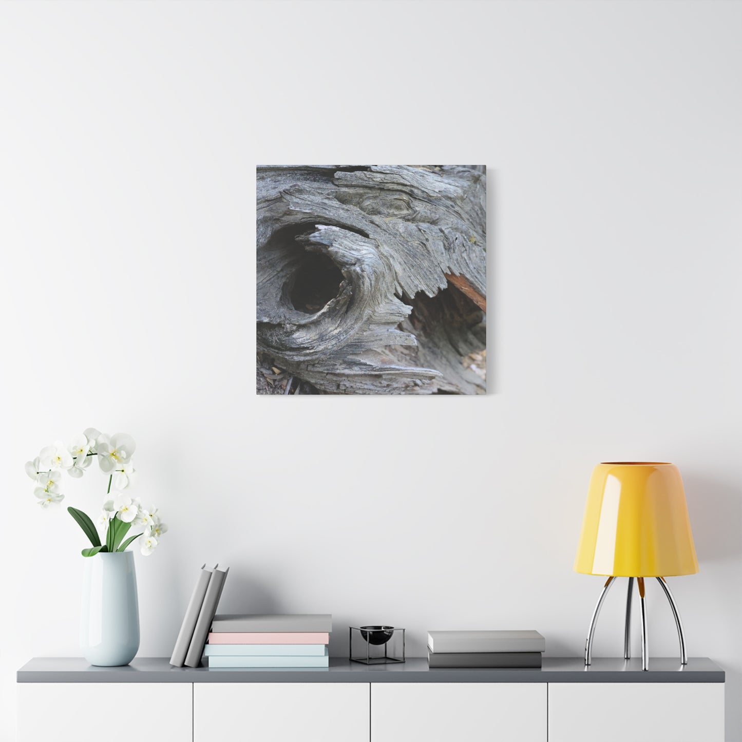 Twisted Whispers of the Forest Floor - Unique Frameless Canvas Wall Art - Art By Earth