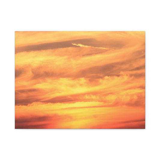 Golden Whispers - Unique Frameless Canvas Wall Art - Art By Earth