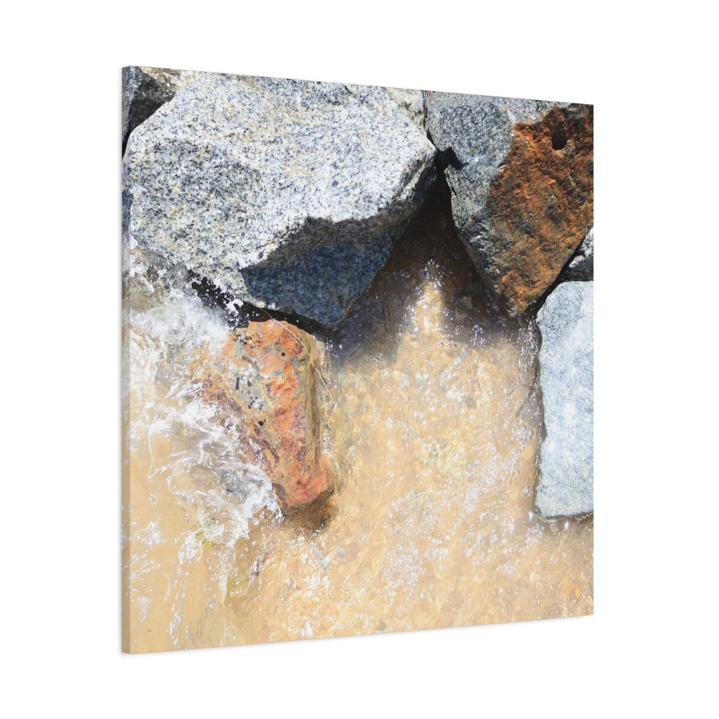 Rocky Embrace - Unique Frameless Canvas Wall Art - Art By Earth