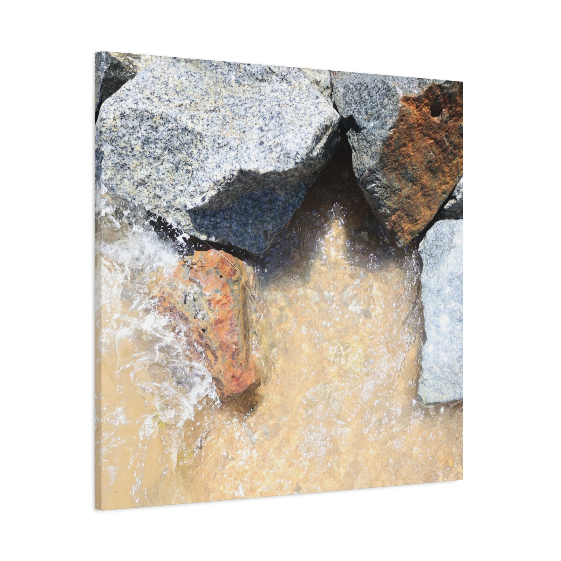 Rocky Embrace - Unique Frameless Canvas Wall Art - Art By Earth