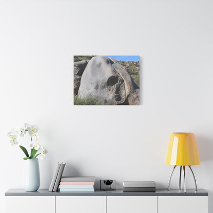 Skull Rock - Unique Frameless Canvas Wall Art - Art By Earth