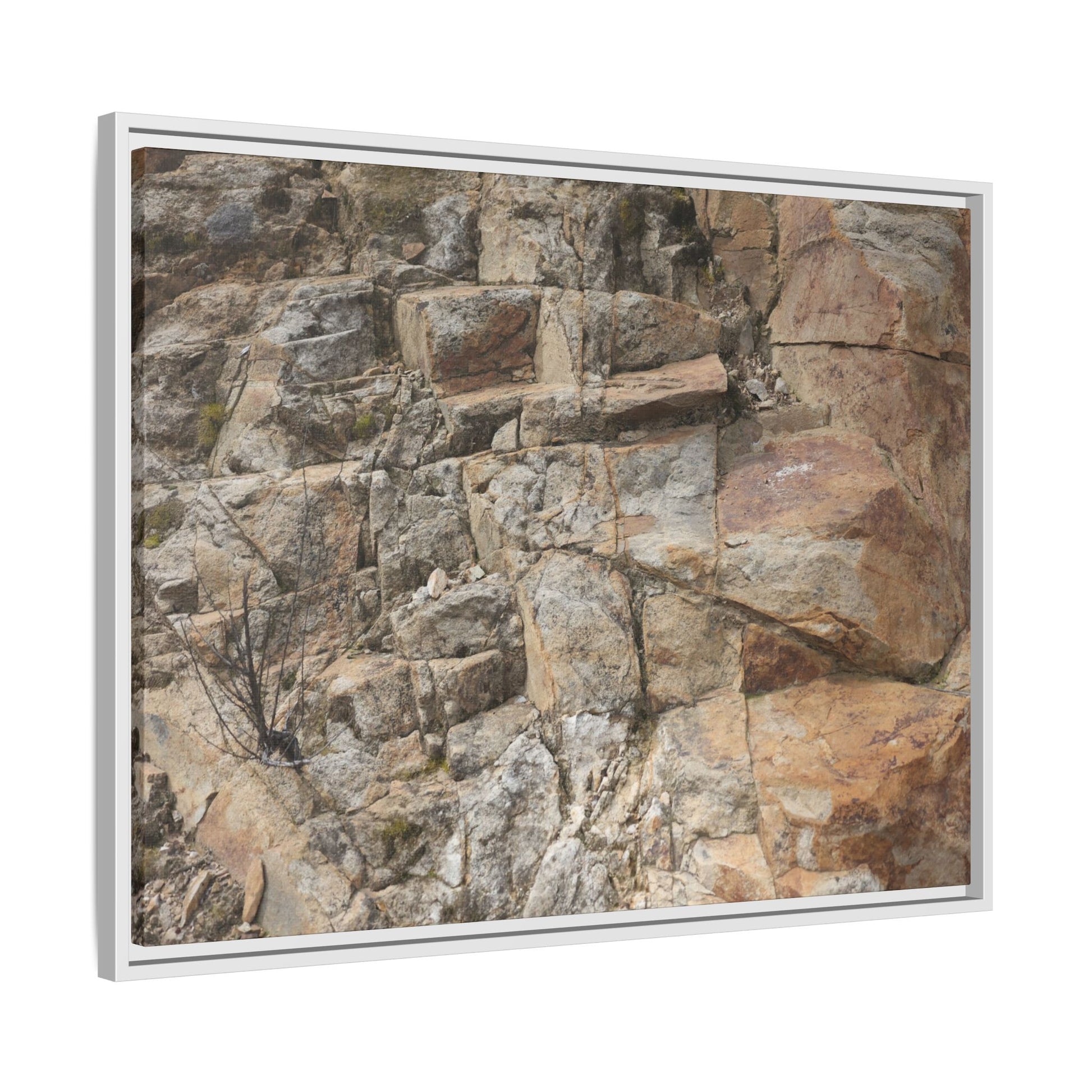 Sandstone Symphony - Unique Stretched Canvas Wall Art - Art By Earth