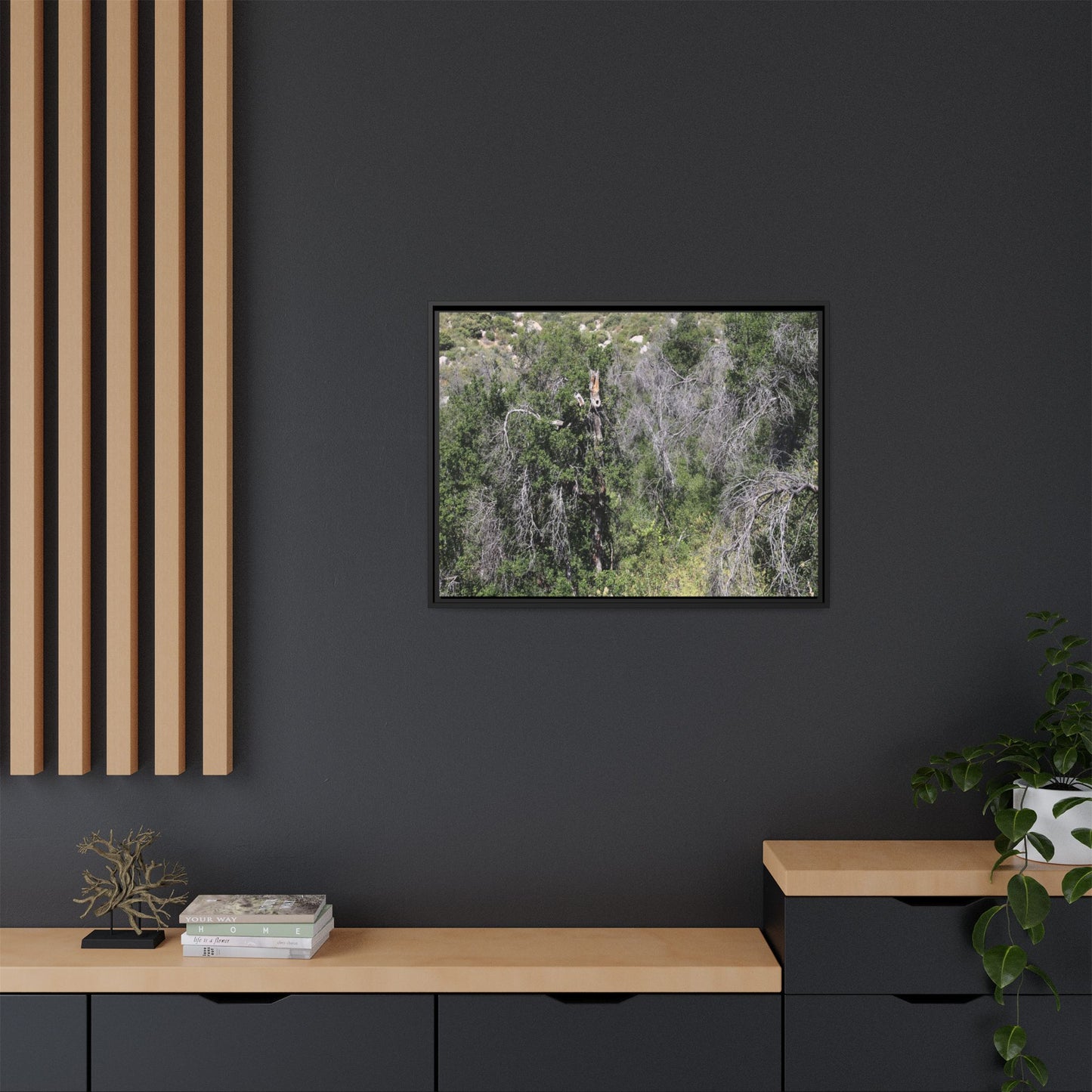Forest Decline - Unique Stretched Canvas Wall Art