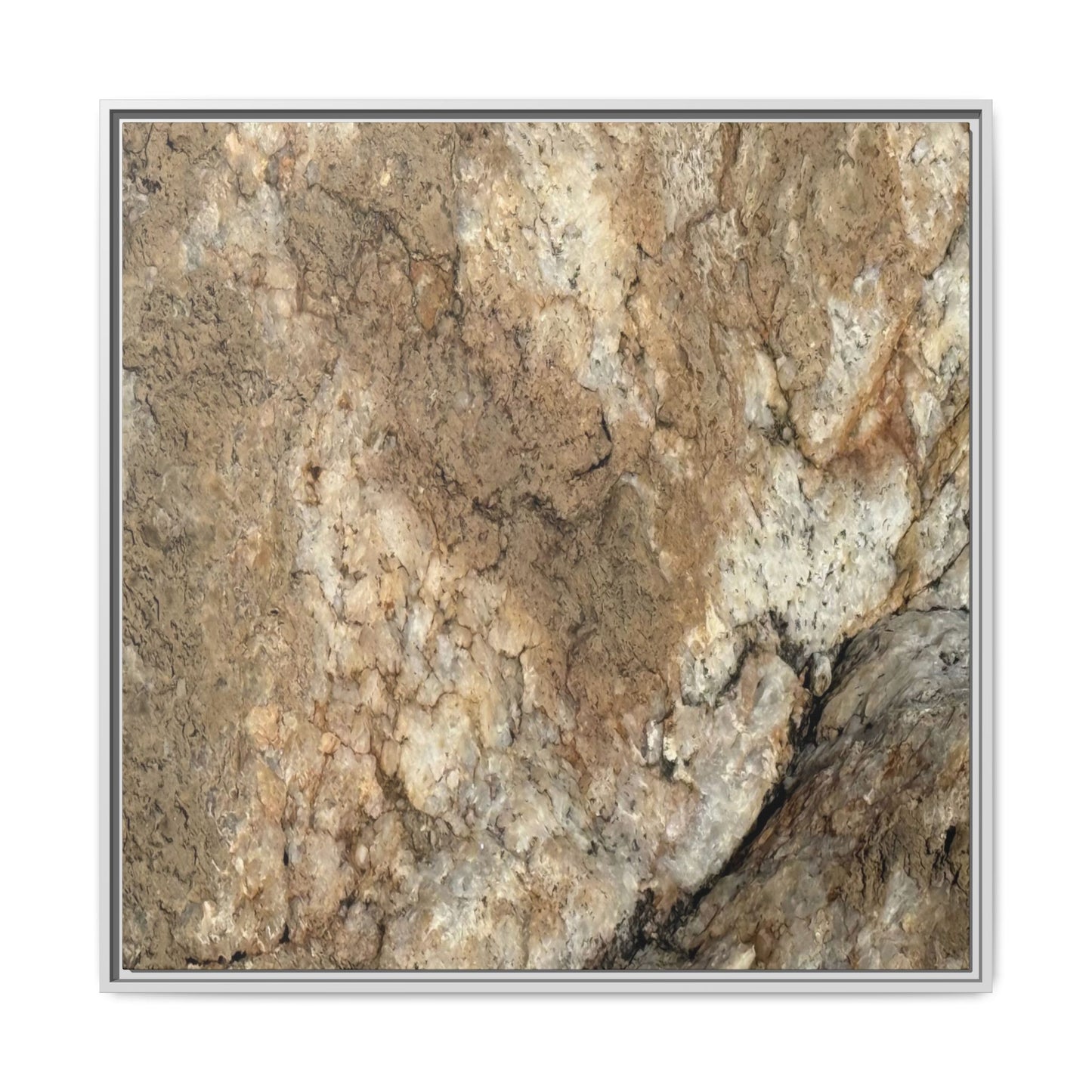 Ancient Stone Wall - Unique Stretched Canvas Wall Art - Art By Earth