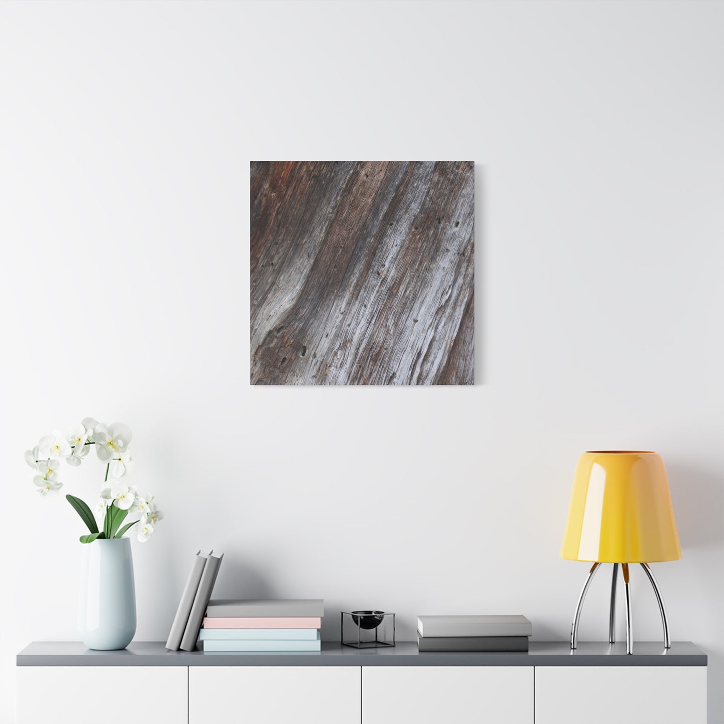 Aged Planks - Unique Frameless Canvas Wall Art - Art By Earth