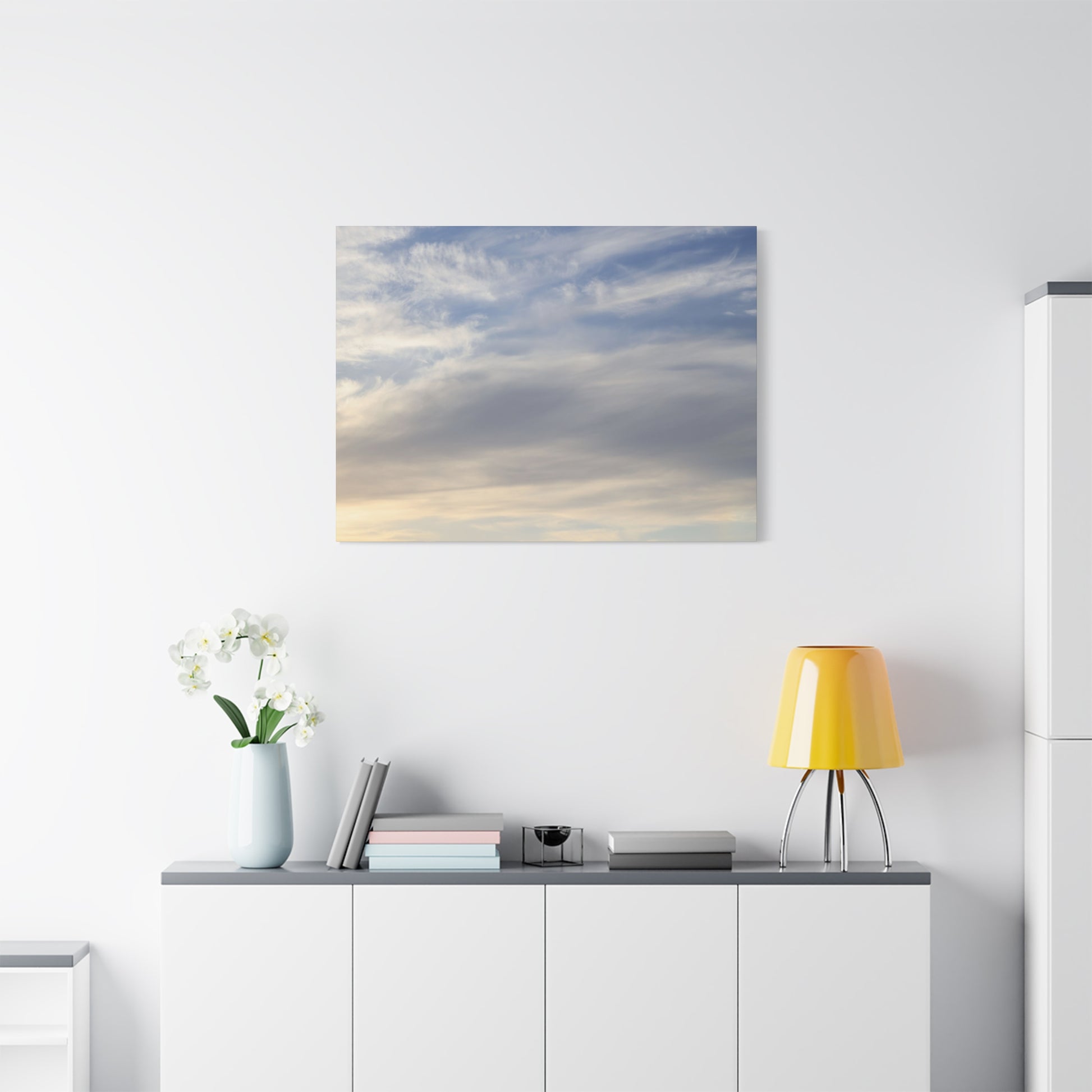 Luminous Horizon - Unique Frameless Canvas Wall Art - Art By Earth