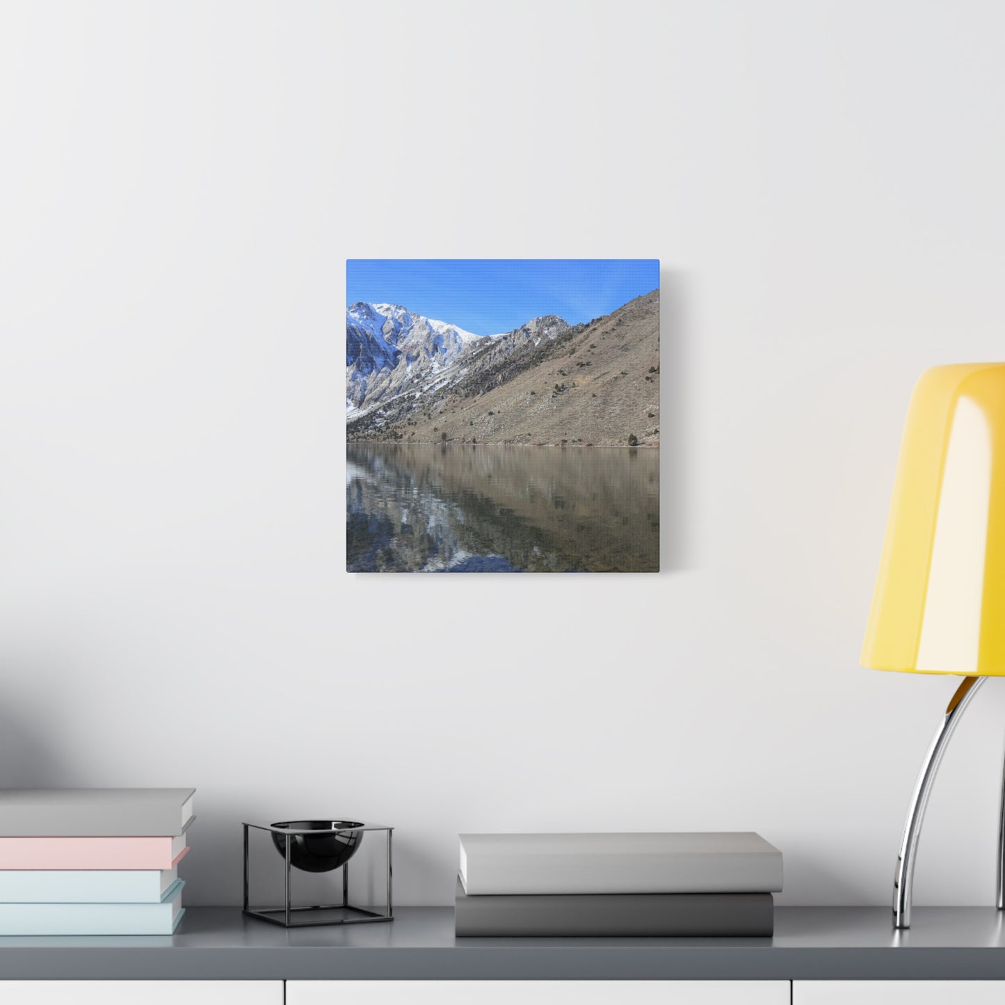 Reflection of Silence - Unique Frameless Canvas Wall Art