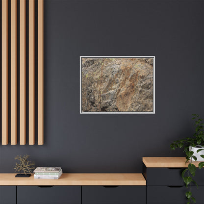 Weathered Rock Formation - Unique Stretched Canvas Wall Art - Art By Earth