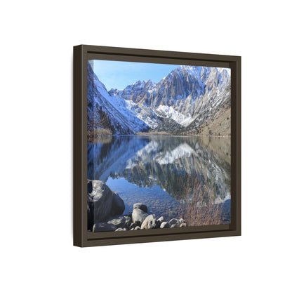 Reflections of Stillness - Unique Stretched Canvas Wall Art