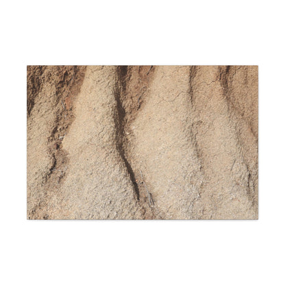 Weathered Earth - Unique Frameless Canvas Wall Art - Art By Earth