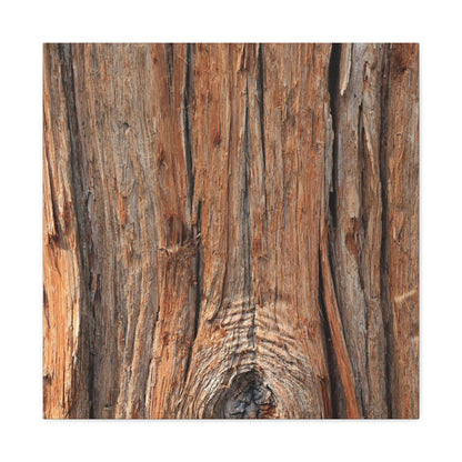 Bark's Ancient Whispers - Unique Frameless Canvas Wall Art - Art By Earth