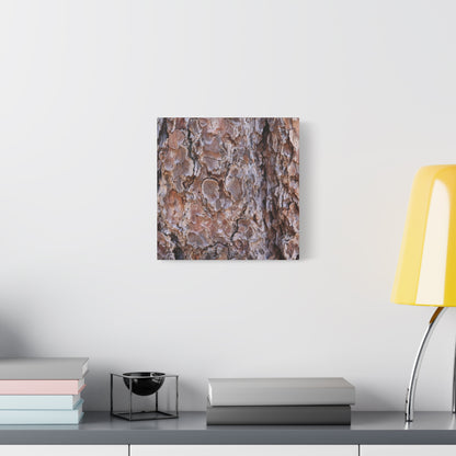 Rugged Bark Landscape - Unique Frameless Canvas Wall Art - Art By Earth