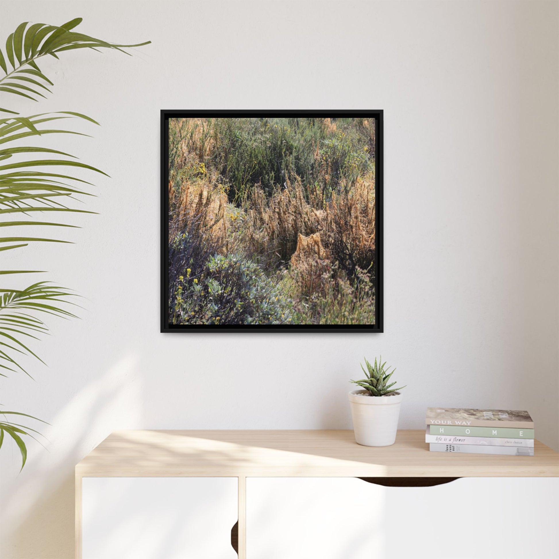Drought-Stricken Landscape - Unique Stretched Canvas Wall Art - Art By Earth