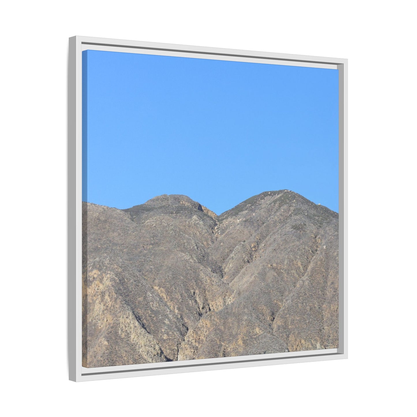 Arid Mountain Breath - Unique Stretched Canvas Wall Art - Art By Earth
