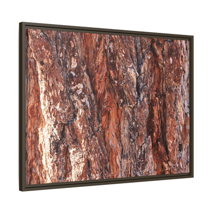 Wooden Mosaic - Unique Stretched Canvas Wall Art